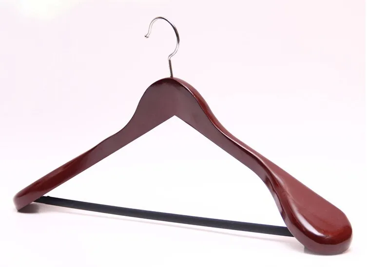 Sainwin 2 шт./лот 45 см Мужская вешалка для пальто деревянные вешалки для одежды для взрослых деревянная Высококачественная вешалка для костюма