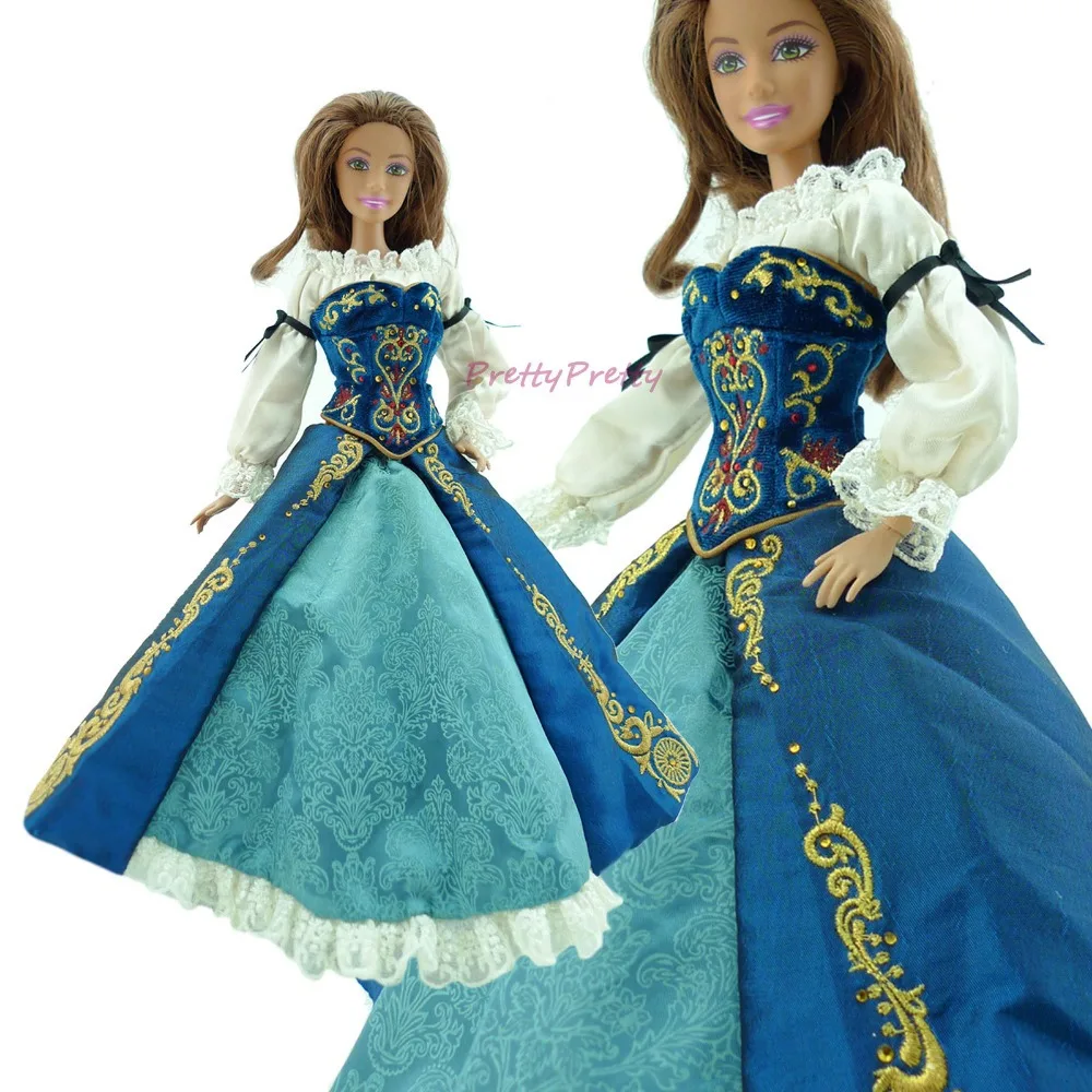 ariel blue dress doll