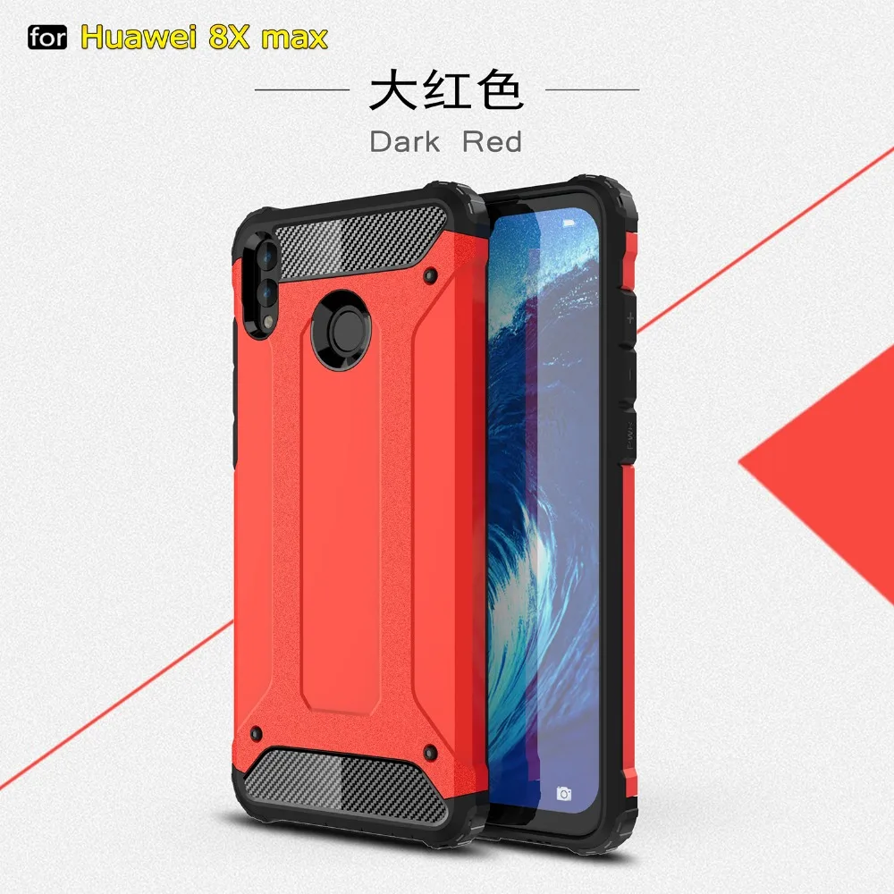 Чехол TRISEOLY для huawei Honor 8X, бриллиантовая броня, ударопрочный, прочный, защитный, мягкий, TPU, чехол для телефона, чехол для Honor 8X Max Honor8X