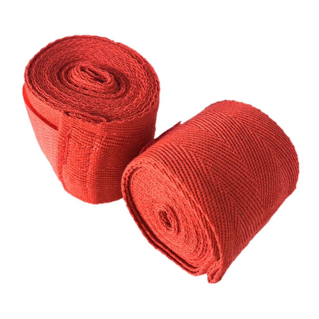 

1pc Wristbands Sport Sweatband Hand Band Sweat Wrist Support2.5M Hand Wraps Boxing Wrist Bandages Strap Pad Glove 4.0#