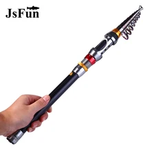 Карбоновая 1,8 м 2,1 М 2,4 М 2,7 М 3,0 М 3,6 м портативная телескопическая удочка Спиннинг рыболовные снасти для рук морская Удочка океанская Удочка L173