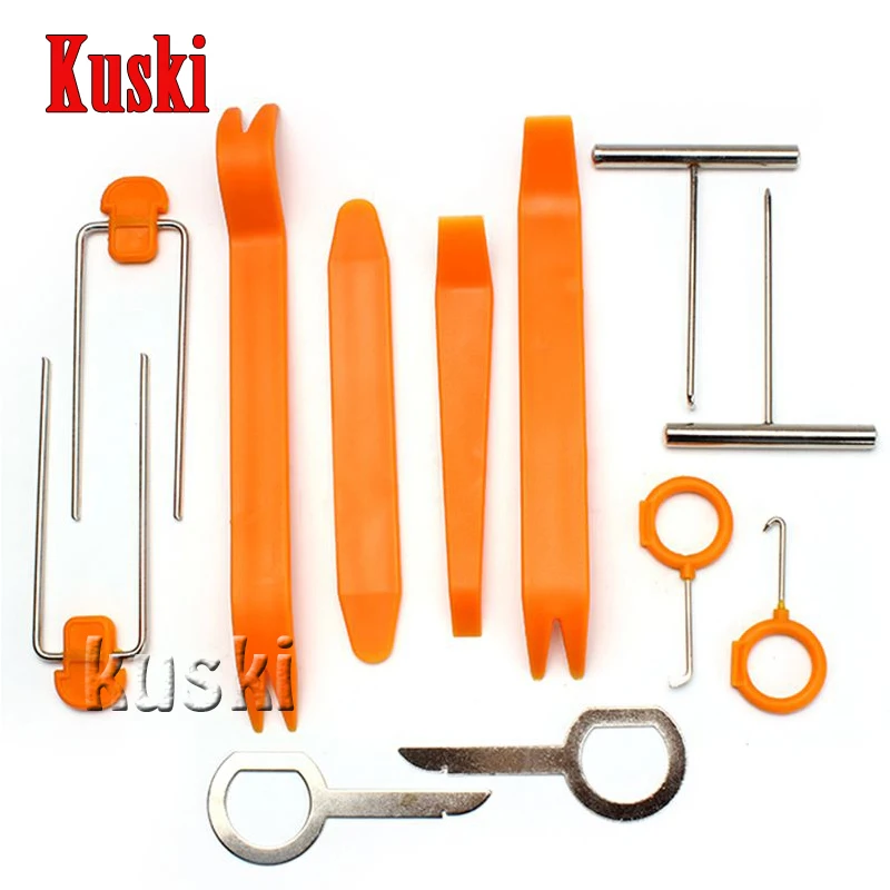 

Car Styling 12pcs/set Removal Tool Sticker For Volkswagen VW Polo Passat B5 B6 CC Golf 4 5 6 7 Touran T5 Tiguan Bora Accessories
