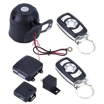 

Car Vehicle Auto Burglar Alarm Protection Keyless Entry Security System With Remote Controllers Universal Car Alarm Systems New