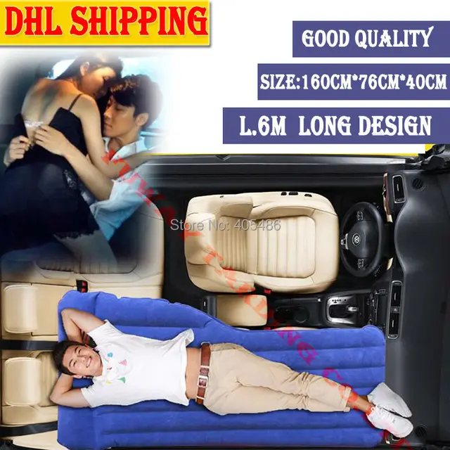 Car Travel Bed Car Front Back Seat Cover Mattress Car Inflatable Air