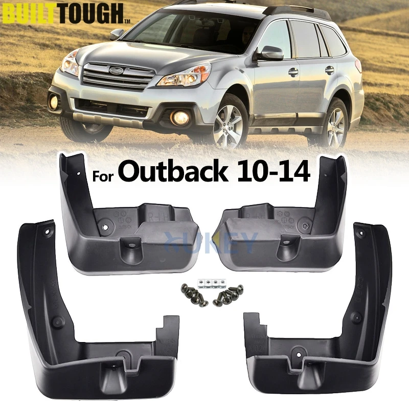 Аксессуары 4 шт./компл. подходит для Subaru Outback 2010 2011 2012 2013 2014 брызговики | Автомобили