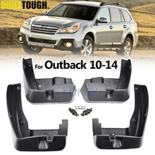 Аксессуары 4 шт./компл. подходит для Subaru Outback 2010 2011 2012 2013 2014 брызговики от грязи брызговики