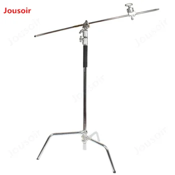 

40 inch heavy duty light stand white steel film and television crossbar frame stabilizes type C magic leg CD15