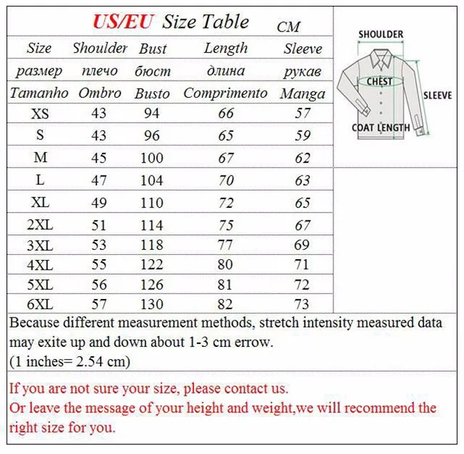 how to size mens suit jacket