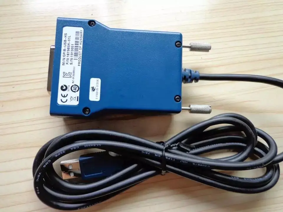 GPIB-USB-HS IEEE488 778927-01 인터페이스 USB HS GPIB 박스 케이블 CD