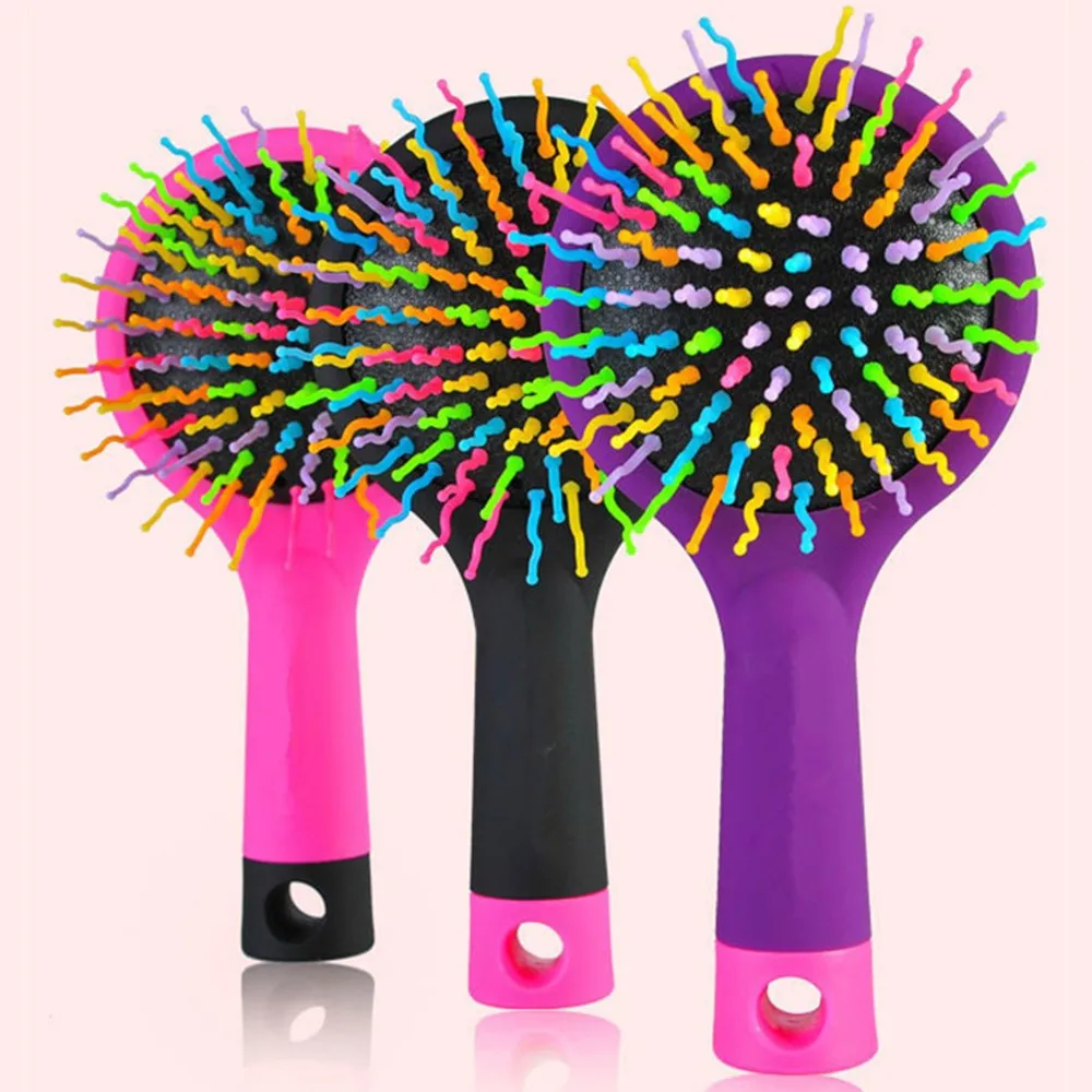 

Magic Hair Comb Brush Salon New Entangled Children Soft Ladies Men's Comb Dry And Wet Mantle Tangled Handle Comb