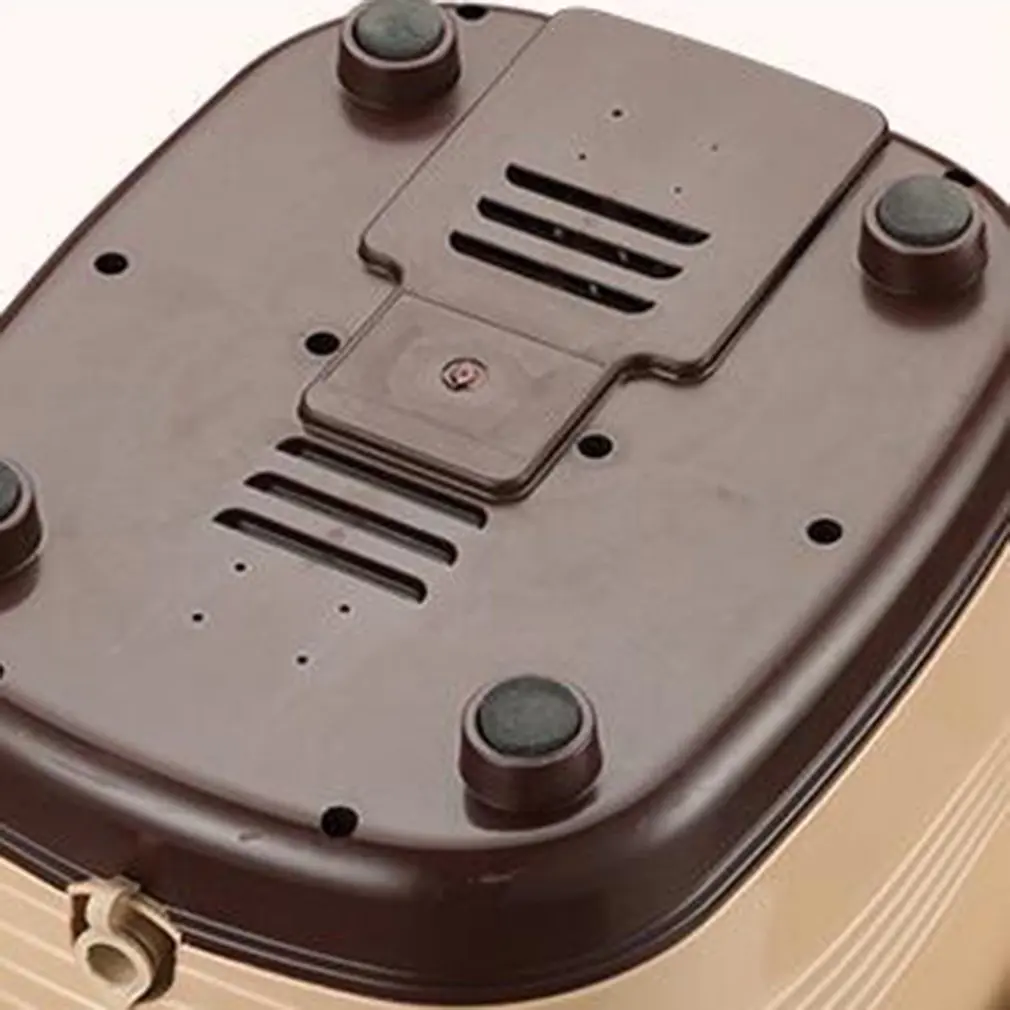  Foot Tub Automatic Massage Heated Foot Bath Barrel Home Electric Heated Footbath Portable Durable I