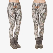 2016 3D Printing CAMO TREES Women Leggings Elastic jeggings Shiny legins Girls Sexy Leggins Tayt Fitness