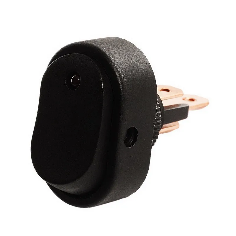 

5 pcs New Red LED Light 12V 30Amp 30A Auto Car Boat Auto Rocker SPST Toggle Switch