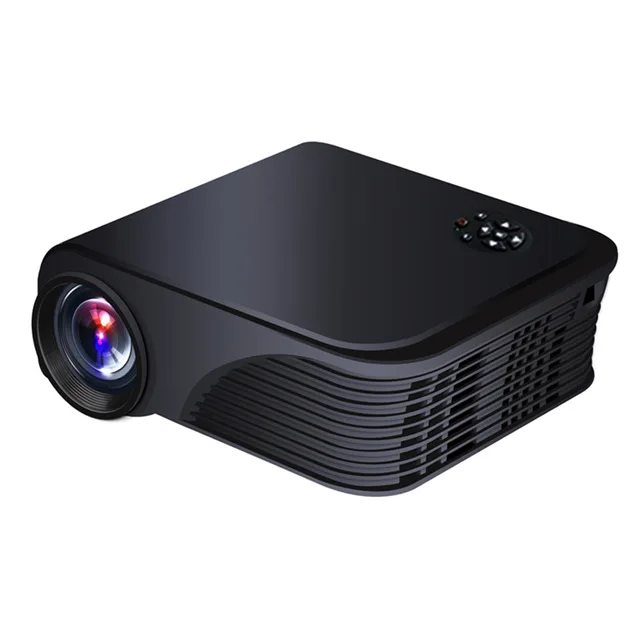 

1800 Lumens 1080P Projection with USB HDMI AV Micro SD Remote Controller for NoteBook Laptop PC Smartphone LED Projector