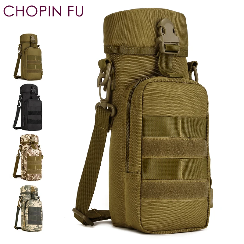 

small messenger bag for 750 ml bottle external hanging kettle , Molle system A3138