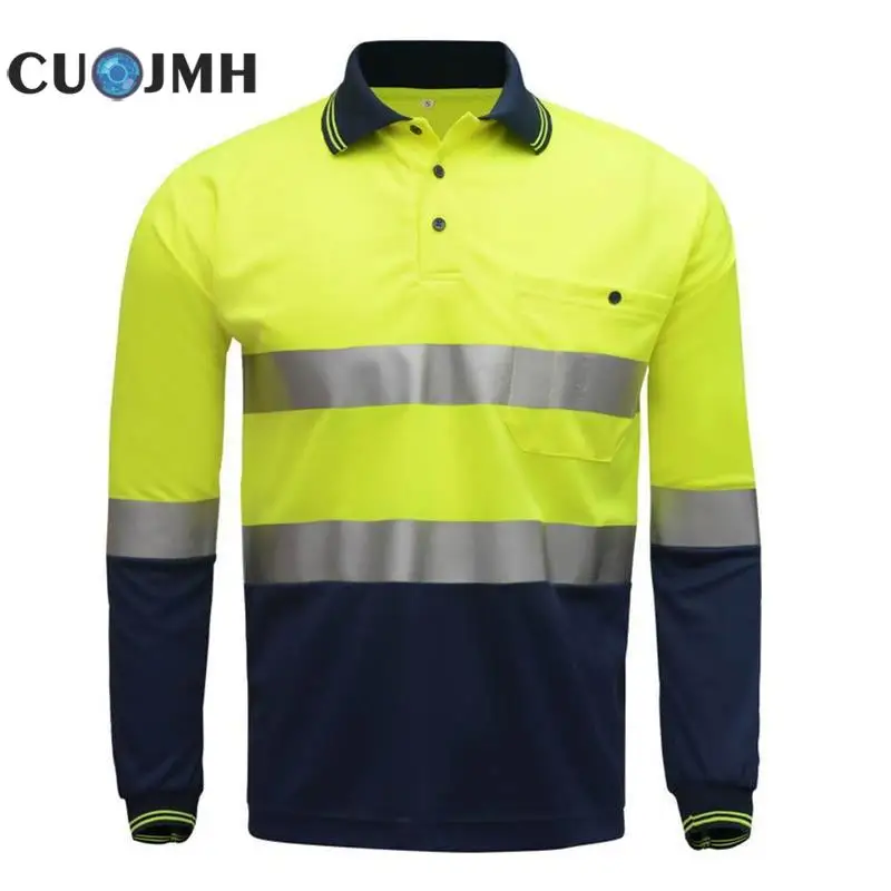 

Silver Reflective Fabric Bright Shirt Traffic And Road Safety Service Long Sleeve High Visibility Safety Work Reflector