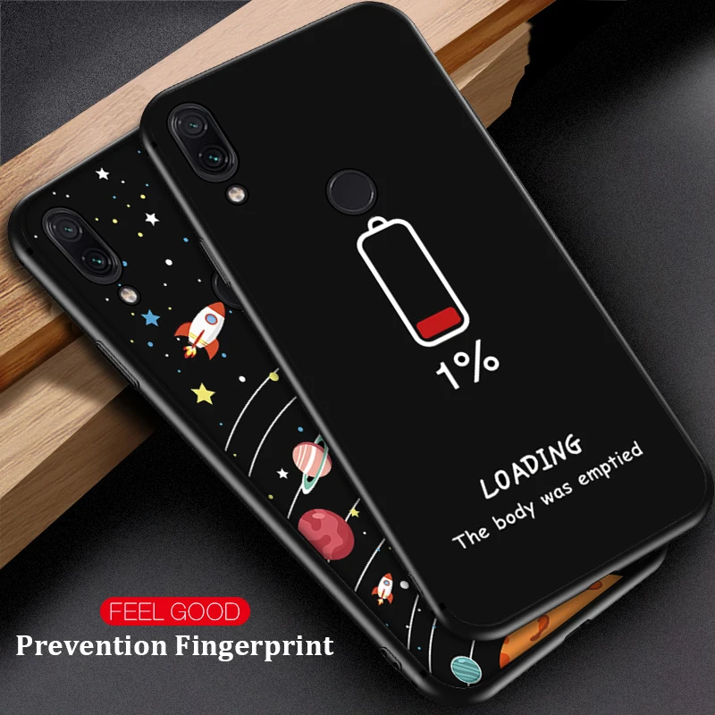 Soft TPU Shell Cover For Xiaomi Mi5X A1 Mi9 Mi9SE Pattern Shockproof Phone Case For Xiaomi Redmi GO 7 Note7 Silicone Funda