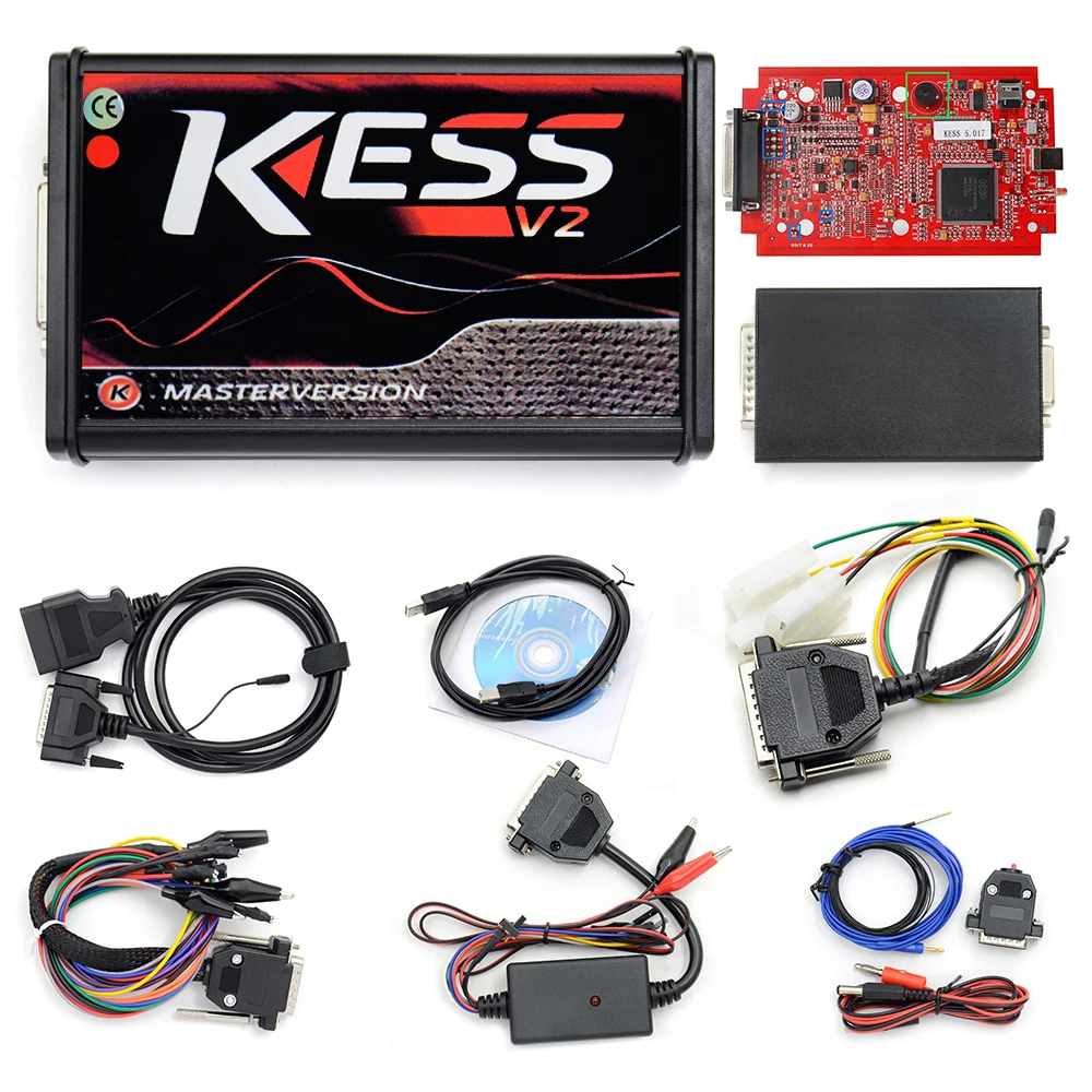 

DHL Free Newest KESS V2 V5.017 SW V2.23 Master ECU Chip Tuning Tool Kess V2 V5.017 Online Operate no Token Limited Kess V2 4.036