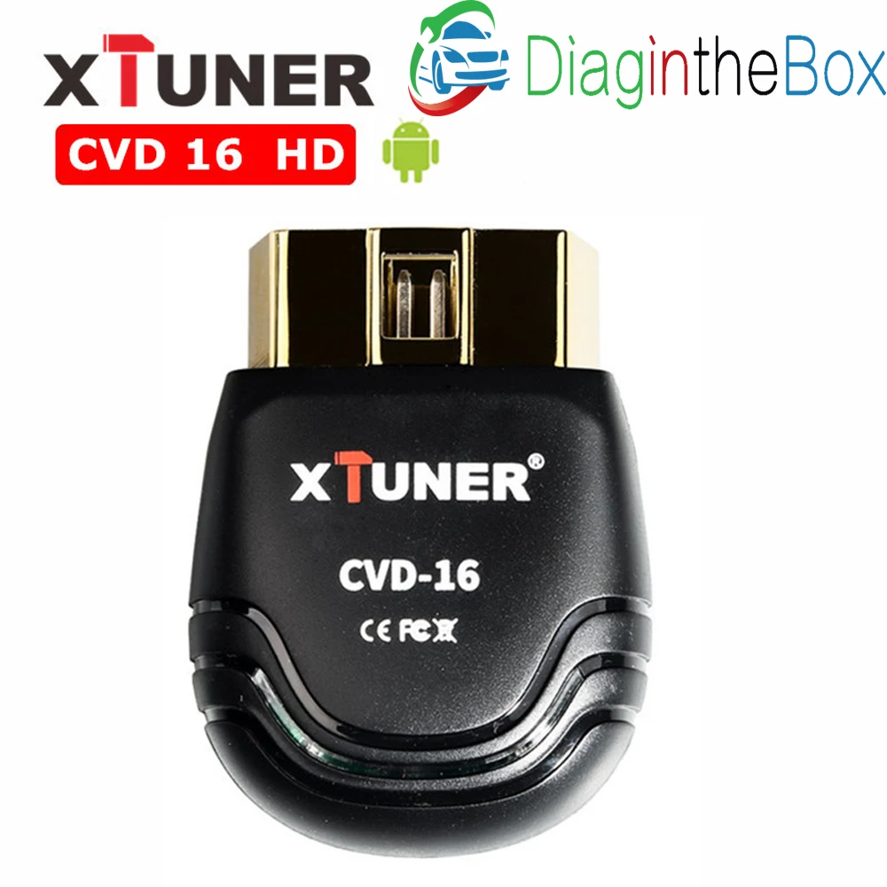 

2018 XTUNER CVD 16 Heavy Duty Truck Diagnostic Tool Support Android System