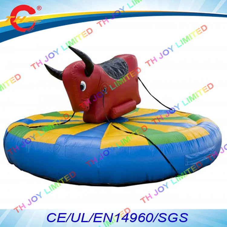 free air shipping to door,5mdia human inflatable bull ride riding