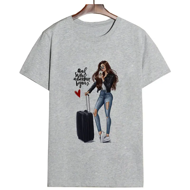 Летняя женская одежда, модная тонкая футболка Harajuku, трендовая футболка с буквенным принтом, уличная Женская футболка для отдыха