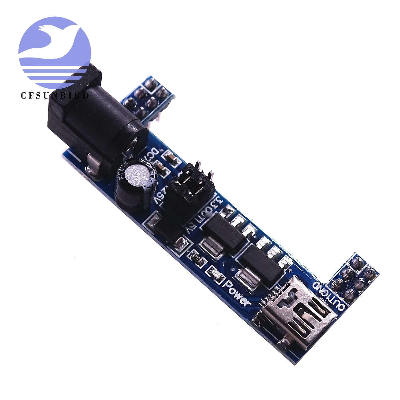 Макетная плата MB102 модуль питания постоянного тока 3 В 5 для безsolderless Mini USB блок