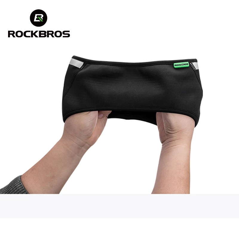ROCKBROS الدراجات الدراجة في الهواء الطلق عصابة رياضية للرأس قبعة حامي ل الأذن الشتاء الدافئة الصوف دراجة المعدات ارتداء تبويب الأذن أدفأ