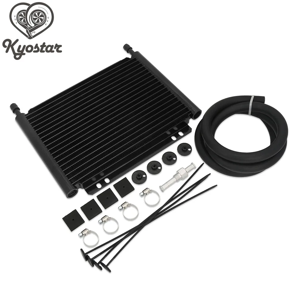 

8000 Type Plate&Fin Transmission Oil Cooler Aluminum Transmission Oil Cooler 19Row Automatic Stacked Plate Oil Cooler Radiator