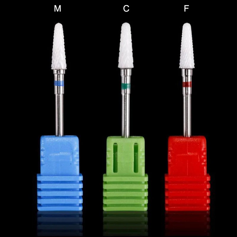 Nail Care Rotary Tools Cuticle Clean Ceramic Nail Drill Bit