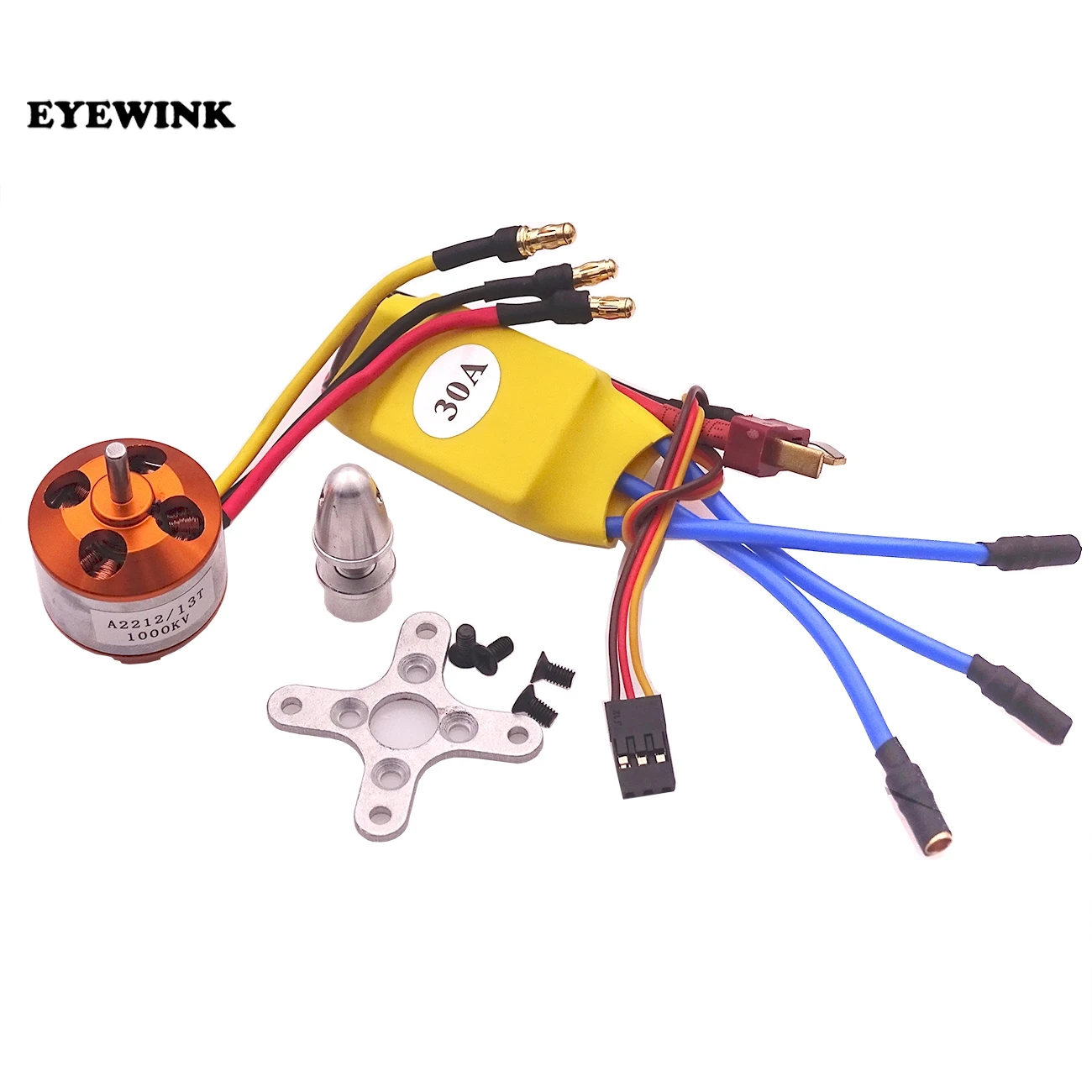 

13T A2212 1000KV Brushless Motor 30A ESC Combo for Quadcopter F450 Quadcopter F550 RC Hexacopter 4-axis Copter