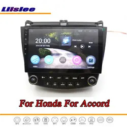 Liislee для Honda Accord 2007 ~ 2003 Android DVD плеер gps NAVI Радио ТВ BT сенсорный экран аудио стерео навигации системы