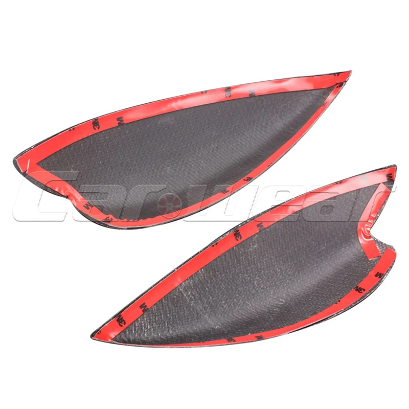 Углерода Волокно передняя фара век бровей для Subaru Impreza 7th 2000 2003|headlight eyelids|carbon