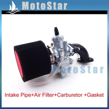 

Molkt 26mm Carburetor + Mainfold Intake Pipe + 45mm Air Filter For Lifan YX 140cc 150cc 160cc Engine Pit Dirt Bike Motocross