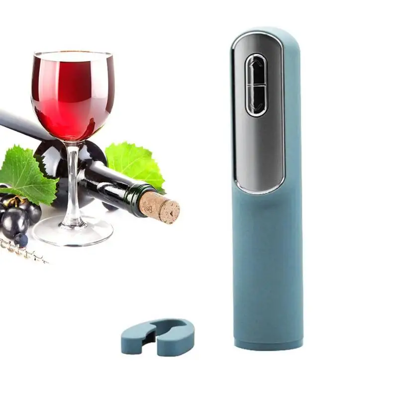 

Automatic Wine Bottle Opener Corkscrew Electric Champagne Bottle Opener Kit with Foil Cutter Battery Power Cork Out Tool E5M1