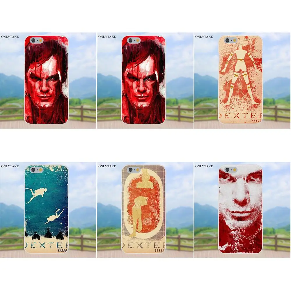 Dexter Morgan Fan художественный постер Мягкий ТПУ шаблон для Apple iPhone 4 4s 5 5C SE 6 S 7 8 Plus X Galaxy
