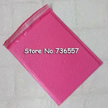 Розовая тарелка 6,5X9 дюймов/165X229 мм полезное пространство поли пузырчатые почтовые конверты 18,5*23 см мягкий Почтовый пакет самозапечатывающийся 100 шт
