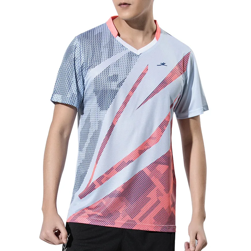 New Badminton Shirts Men , Sports Tennis Jerseys, Table Tennis Shirts, Tennis Wear Sports Shirts , R
