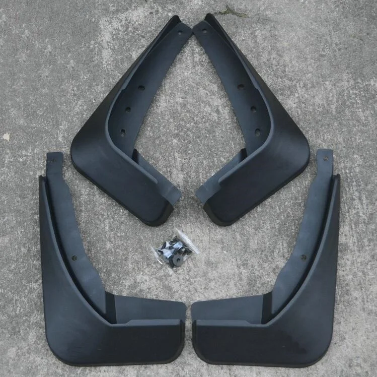4Pcs Auto Car Mudguard Front Rear Car Mud Flaps Fender Splash Guards
