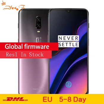 Перейти на Алиэкспресс и купить Мобильный телефон Oneplus 6T, сотовый телефон, 6/8 Гб ОЗУ, 128/256 Гб ПЗУ, восьмиядерный процессор Snapdragon 845, экран 6,41 дюймов, две камеры, разблокированн...