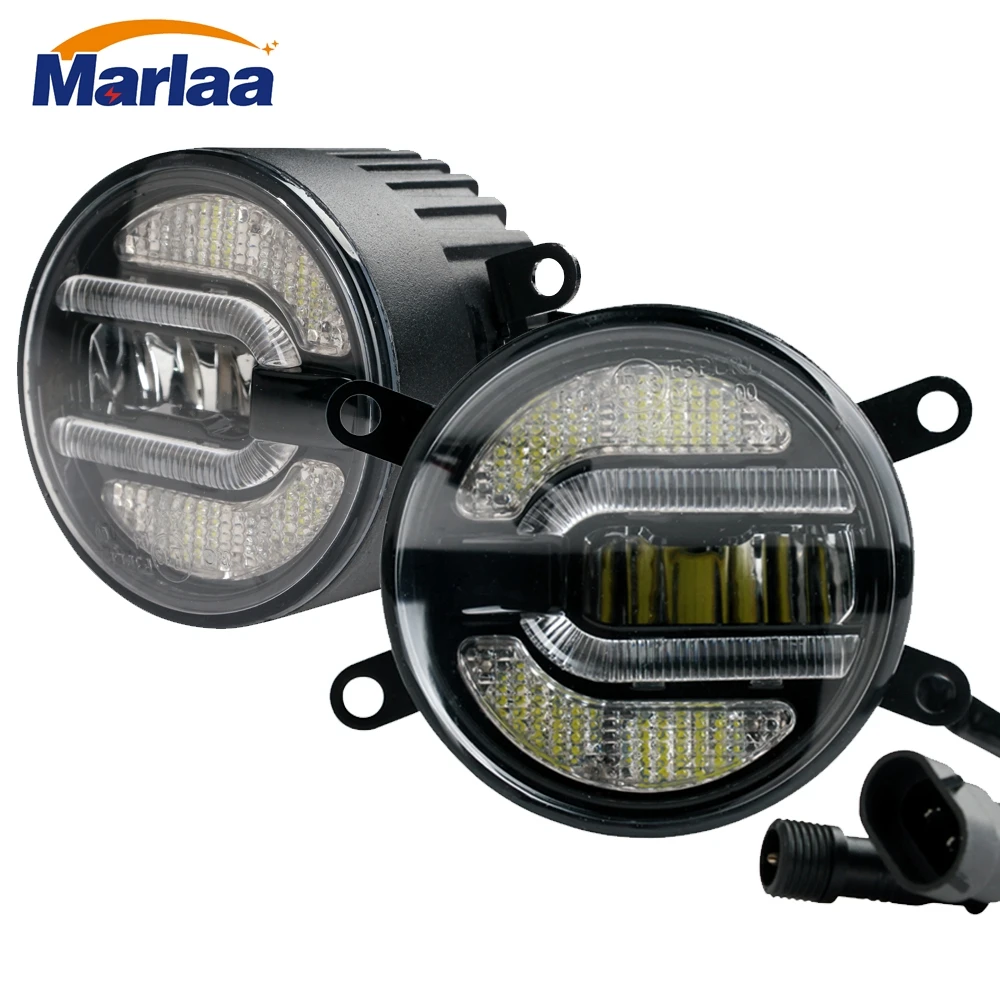 

Marlaa 3.5 Inch LED Fog Light Assembly Lamps Kit for Ford Focus/ Explorer/ Ranger Acura TSX/ TL/ RDX Nissan Frontier/Xterra