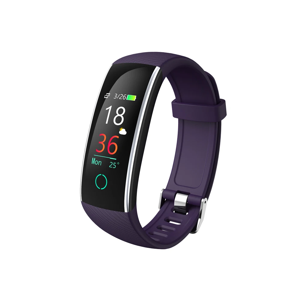 

SC20 Bluetooth Smart Bracelet Heart Rate Blood Pressure Fitness Tracker 30m IP68 waterproof Sports watch for IOS Android PK V5