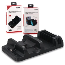 EastVita dobe мульти-функциональные зарядные подставка для Nintendo Switch NS NX Joy-Con с карточная коробка для хранения NS r23