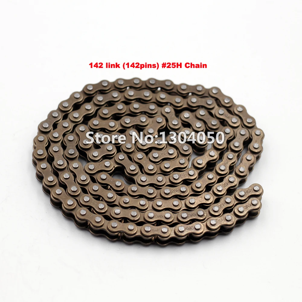 # 25H 142 Links Roller Chain for 47cc 49cc Pocket Bike Go Ped Scooters