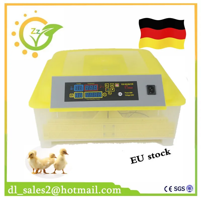 

Newest 48 Eggs Incubator Fully Automatic Egg Turning Digital Temperature Controller For Chicken Duck Egg Hatchery Machine