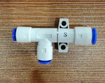 

New B&N Type ZH10DS-06-06-08 Pneumatic Vacuum Ejector Without Silencer,ZH10DS Body ported type One-touch Style 6 mm OD Fitting