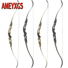 64 Inch Archery Recurve Bow 30-60Lbs F166 ILF Takedown Bow Black/Camo Shooting Hunting Outdoor Sports Accessory
