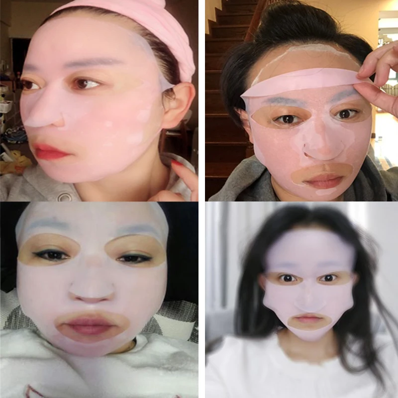 Многоразовая силиконовая маска для лица, защитная маска, эссенция, испарение, ускоренное поглощение, увлажняющая маска, средство для красоты