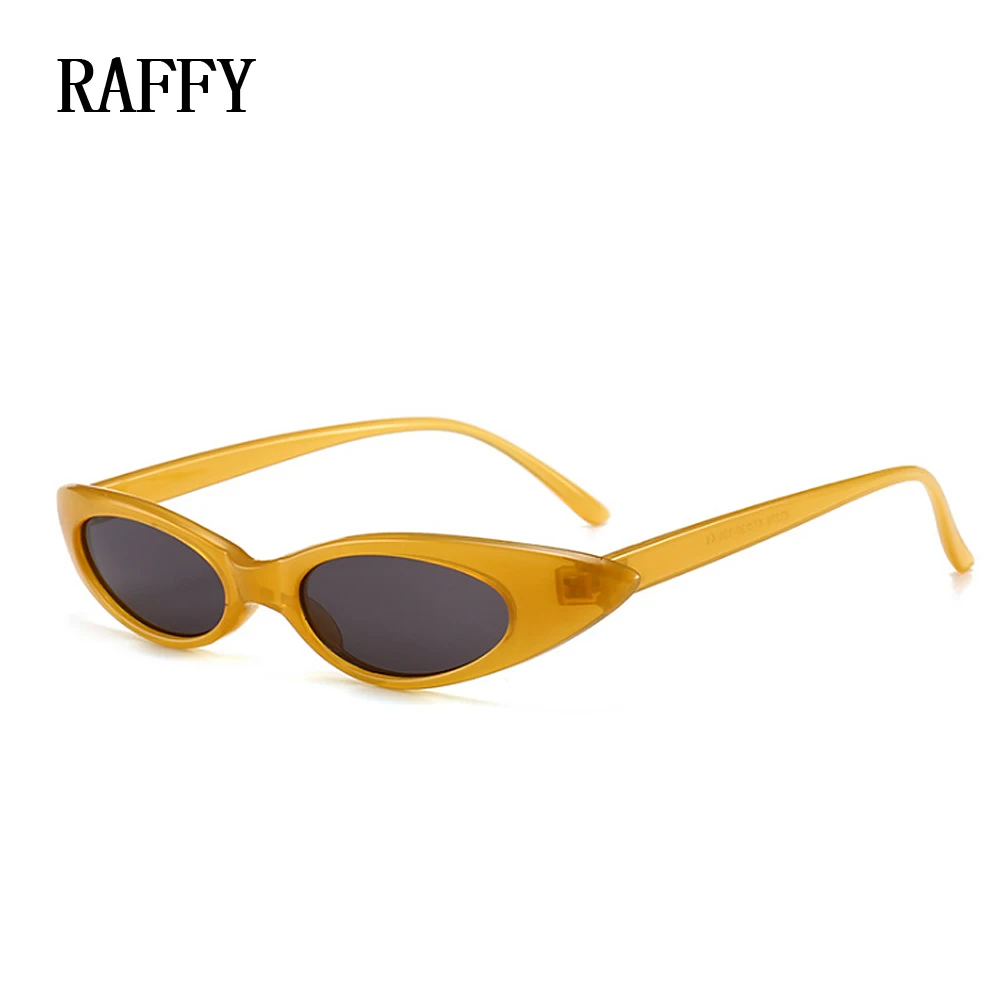 RAFFY Мода кошачий глаз солнцезащитные очки Для женщин прозрачные капли для ретро