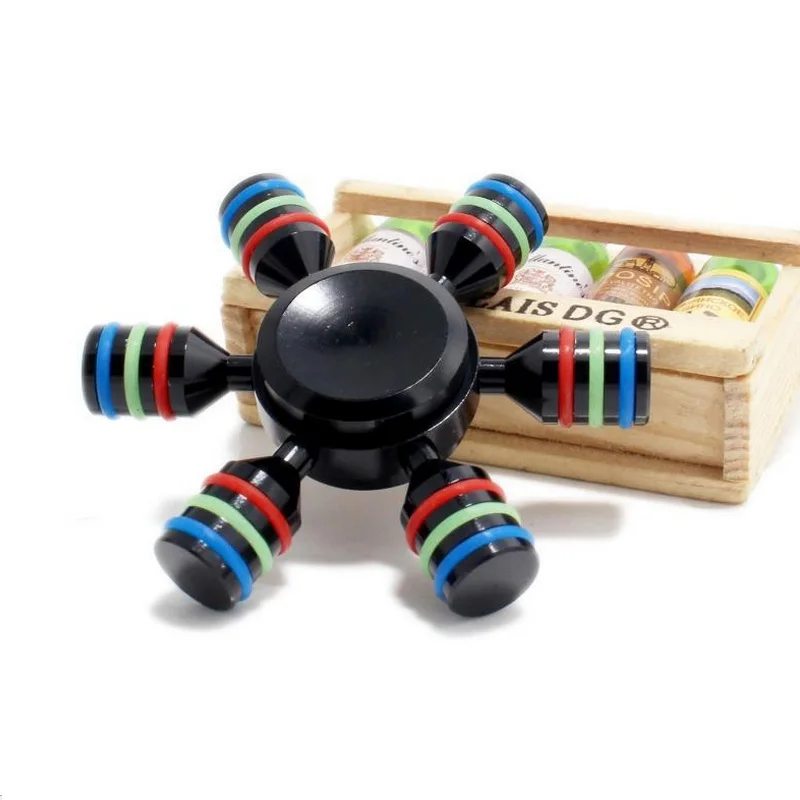 Metal Hexagonal Fidget Spinner Detachable DIY Finger Spinner Stress Reliever Multi Color Rotating Gyro Spin Toy Adult Kid Toys Metal Hexagonal Fidget Spinner Detachable DIY Finger Spinner Stress Reliever Multi Color Rotating Gyro Spin Toy Adult Kid Toys