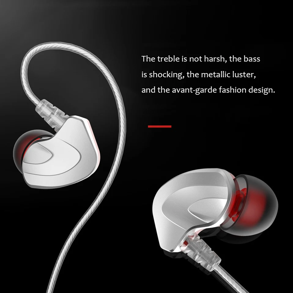 Wired In-Ear Earphone Jack 3.5mm Sports Stereo Headphones for Phone Computer MP3 Deep Bass Earbuds Earphones Gaming Headset      (4)
